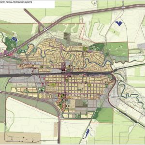 Генеральный план Морозовского городского поселения